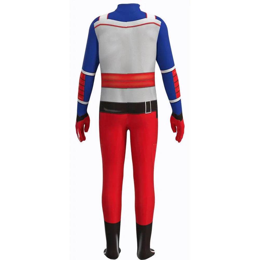 The Adventures of Kid Danger Costume Kim Possible Shego Superhero Halloween Jumpsuit - zzcosplay