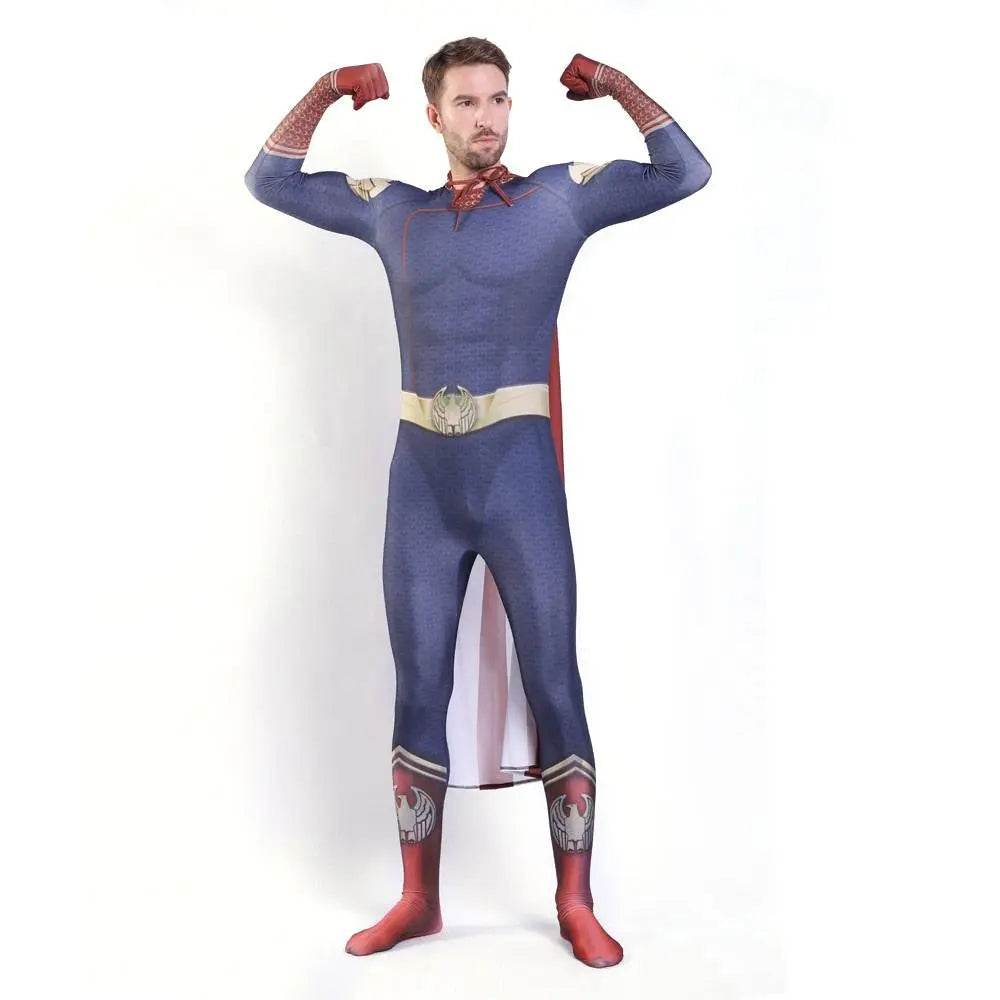 The Boys Homelander The Deep Starlight A-train Costumes Cosplay Halloween Jumpsuit Adult Kids - zzcosplay
