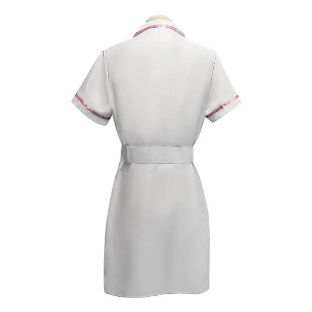 The Dark Knight Joker Cosplay Costume Nurse Uniform Set Adult Halloween Dress Set - zzcosplay