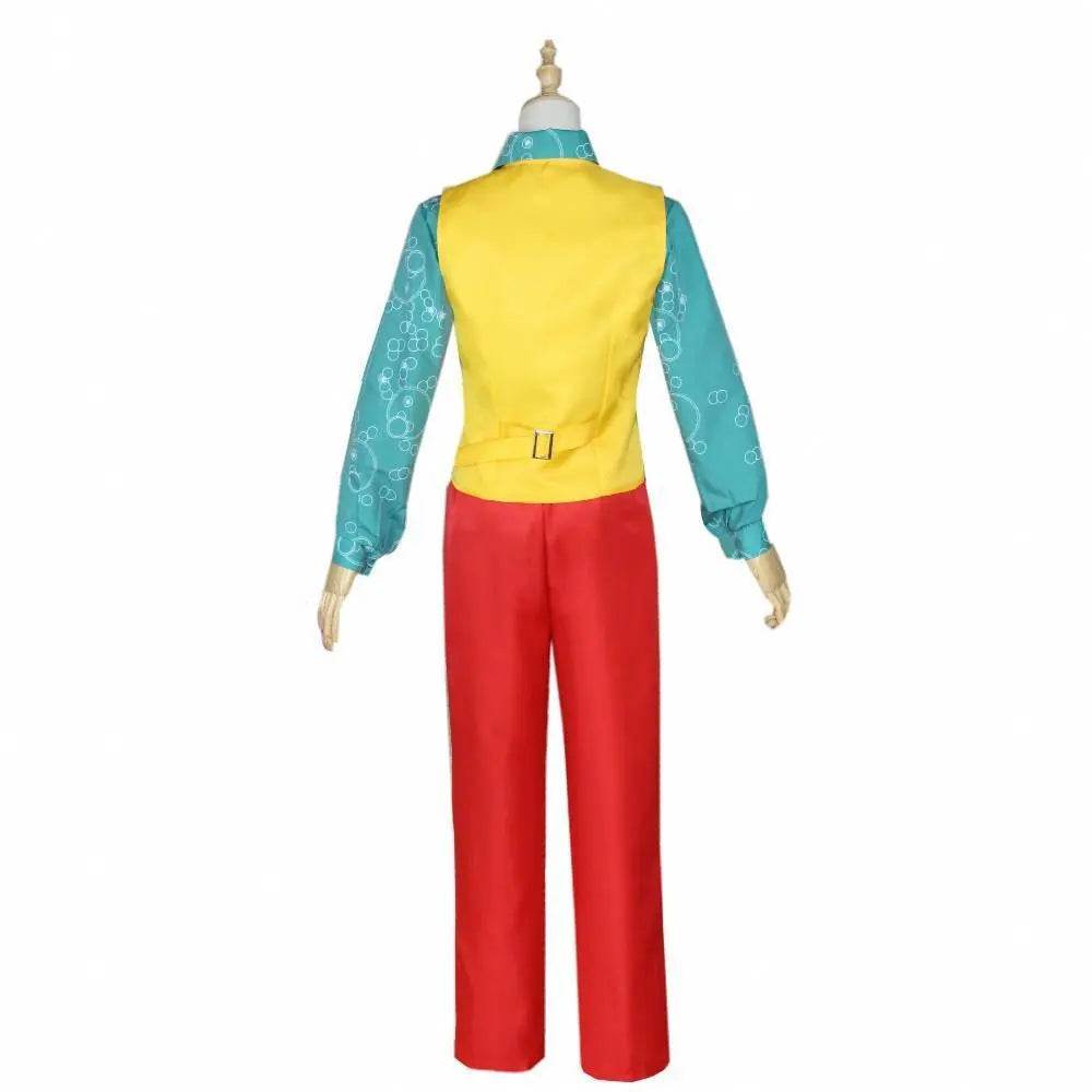 The Joker Cosplay Costume Halloween Party Joaquin Phoenix Clown Outfit Suit for Men - zzcosplay
