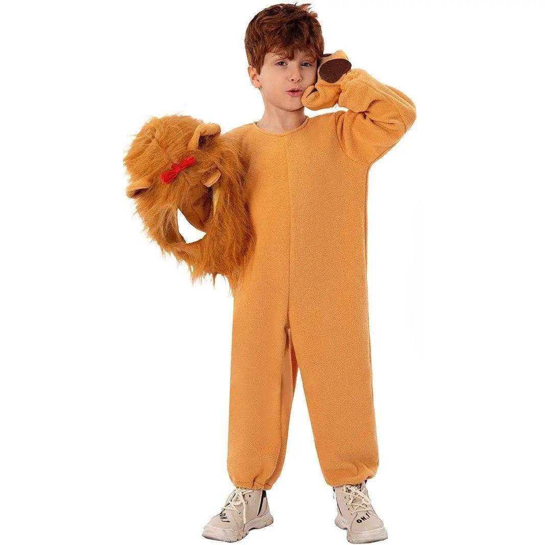 The Wizard of Oz Funny Little lion Child Costume Party kids Cosplay Halloween - zzcosplay