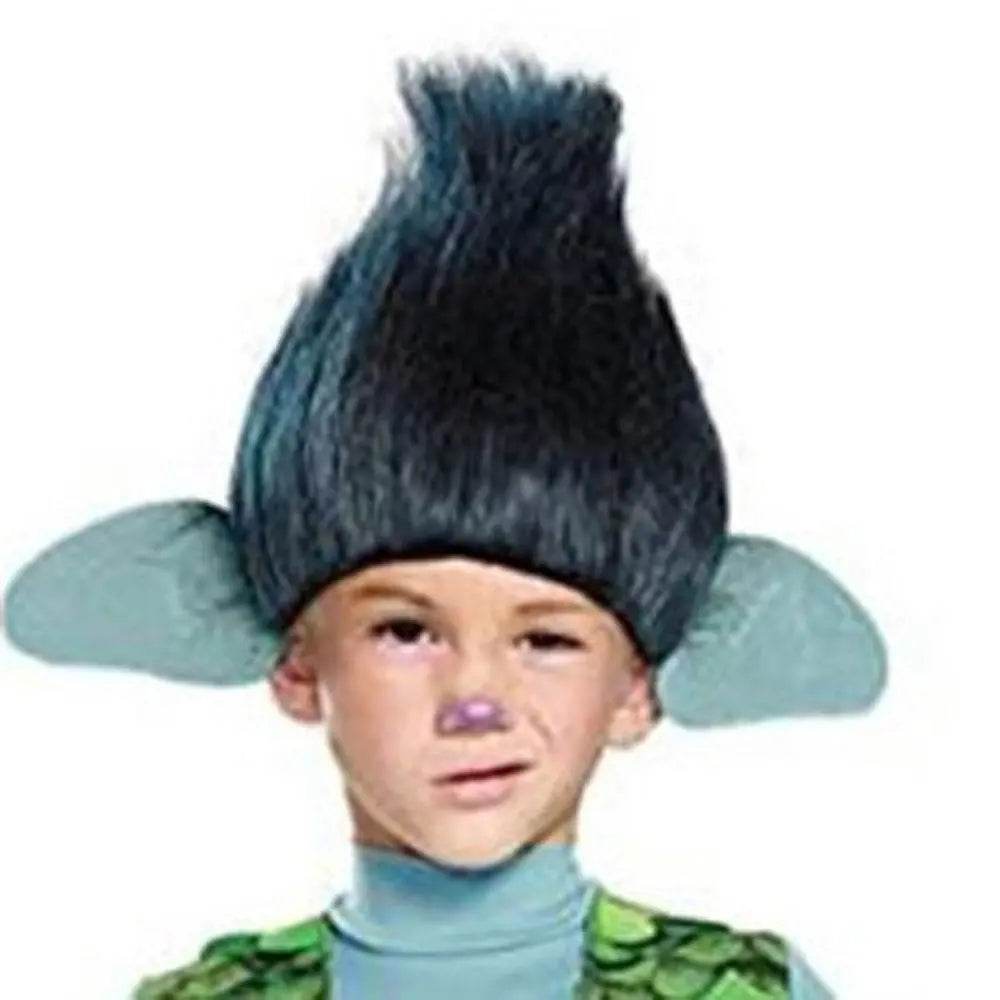 Trolls World Tour Boy's Branch Girl Poppy Costume Cosplay Halloween Fancy Dress Kids - zzcosplay