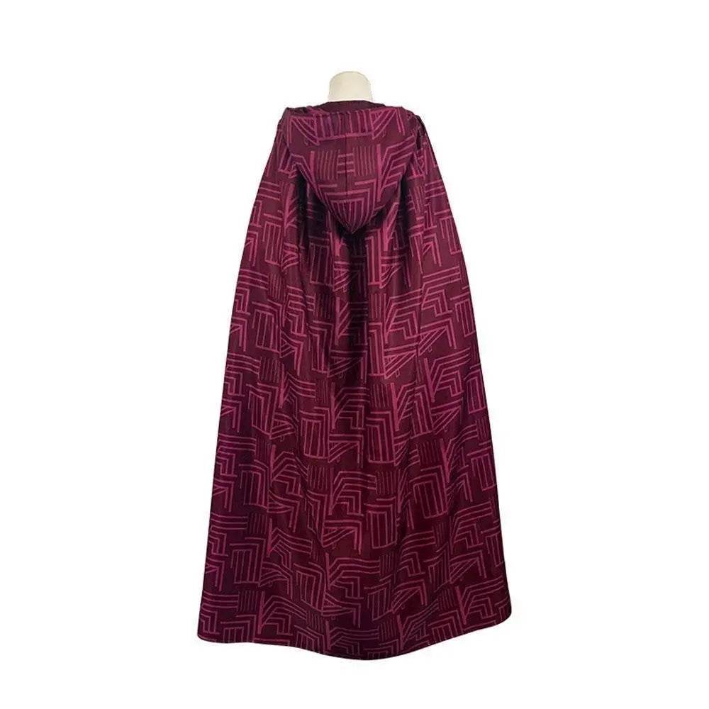 Wanda Maximoff Costume Cosplay Jumpsuit Red Witch Cloak Halloween Outfit for Woman - zzcosplay