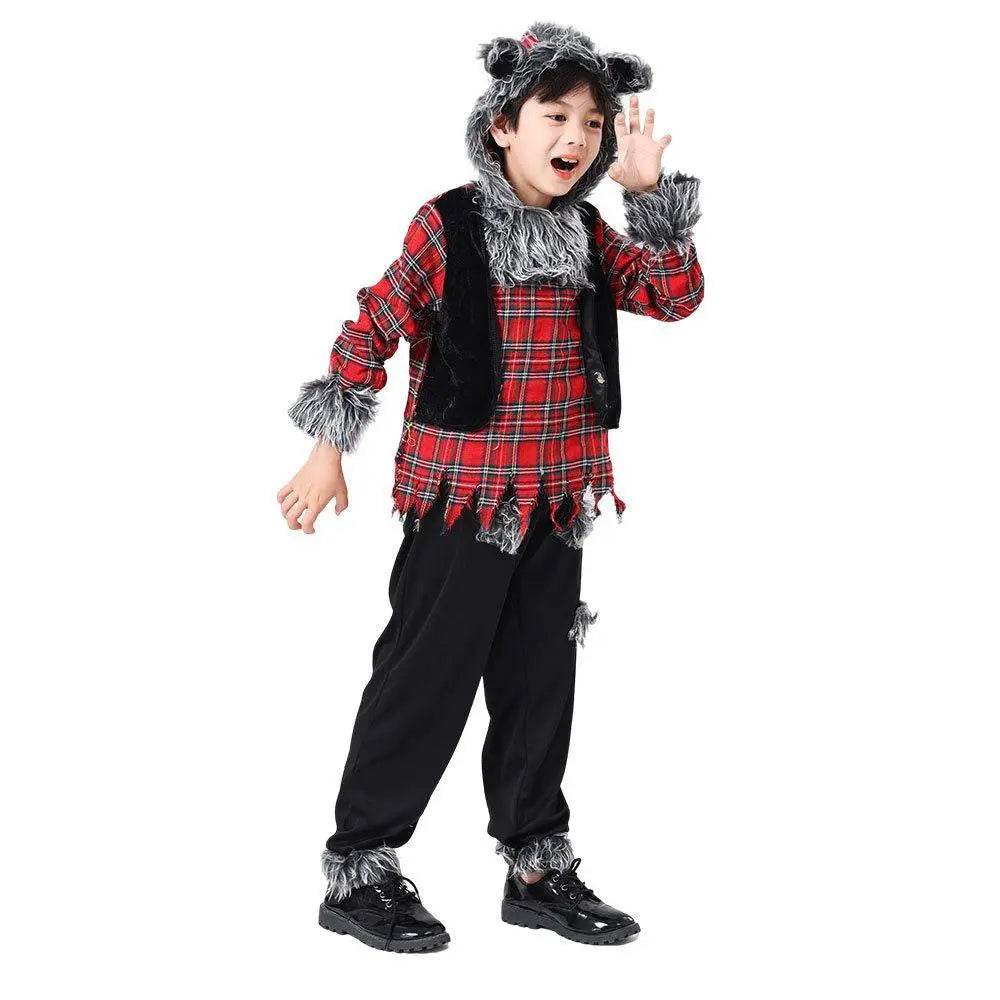 Werewolf Kid costume Halloween Child Cosplay Stage performance - zzcosplay
