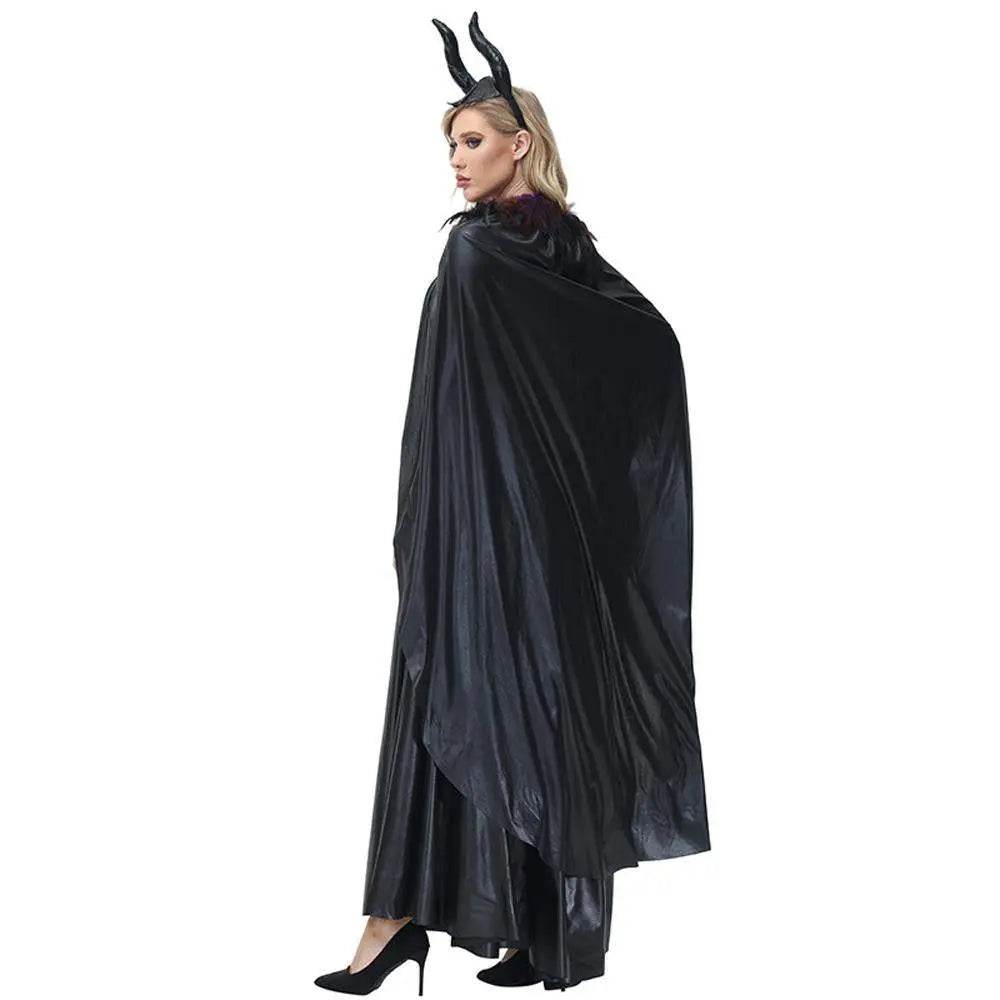 Women's Maleficent Dark Queen costume suit Cosplay Halloween Costumes for adult - zzcosplay