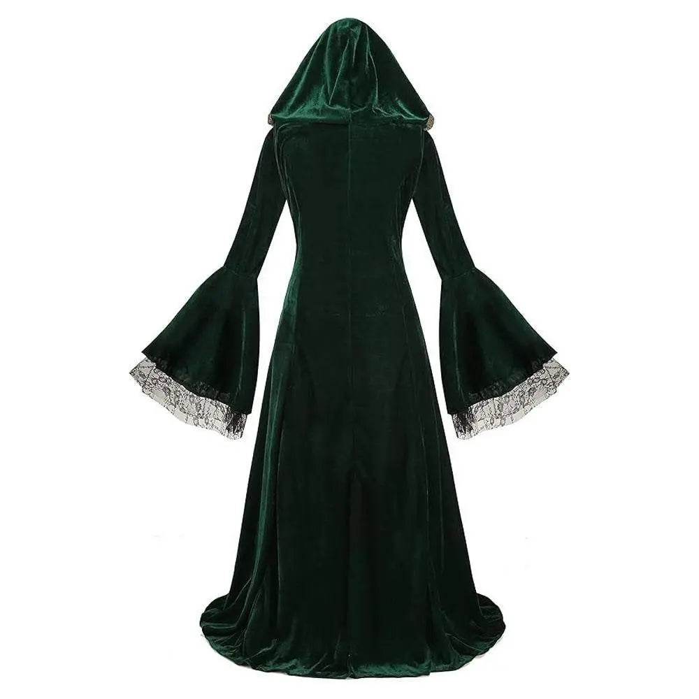 Womens Medieval Renaissance Costume Plus Size Medieval Role Play Dress - zzcosplay