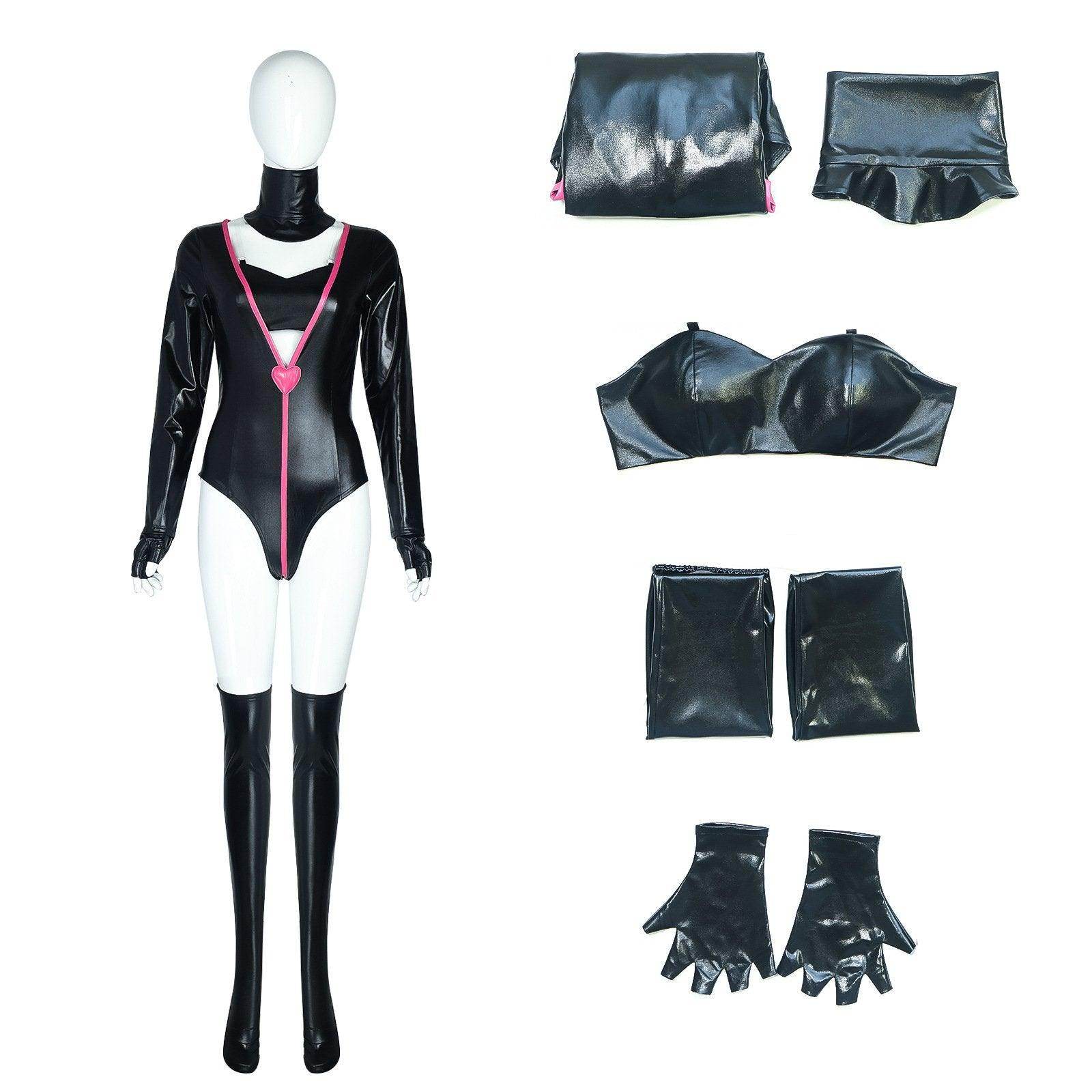 AD Angel Dust Hazbin Hotel Adult Cosplay Costume Outfits Halloween Carnival Suit - zzcosplay