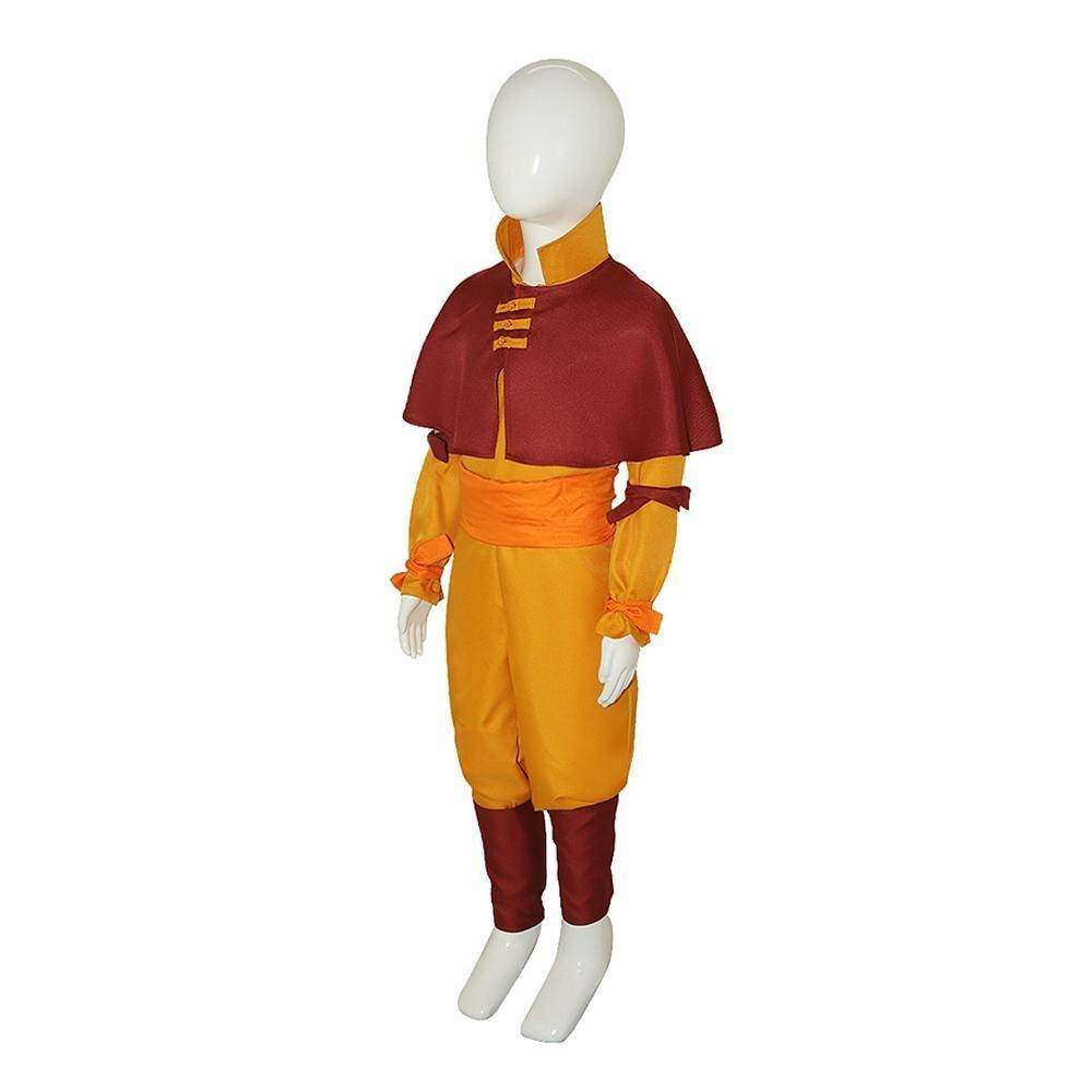 Anime Katara Bumi Aang Avatar The Last Airbender Cosplay Costume Adult Kids - zzcosplay