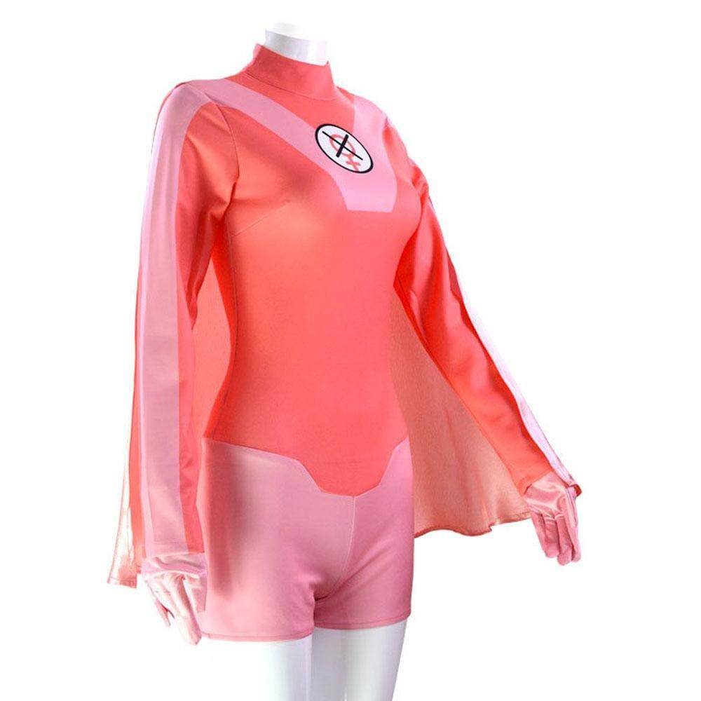 Atom Eve Invincible Costume Bodysuit Zentai Hero Cloak Cosplay - zzcosplay