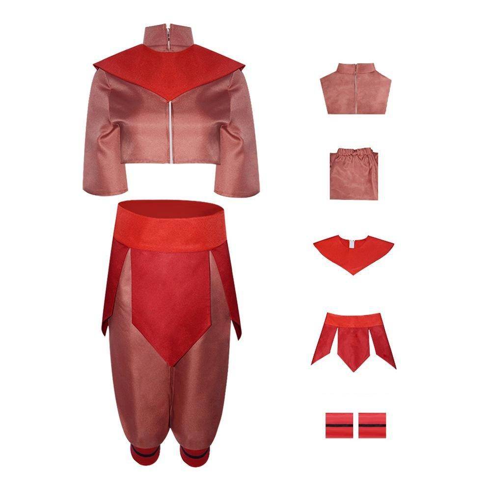 Avatar: The Last Airbender Aang Ty Lee Movie Hallowen cosplay costume - zzcosplay