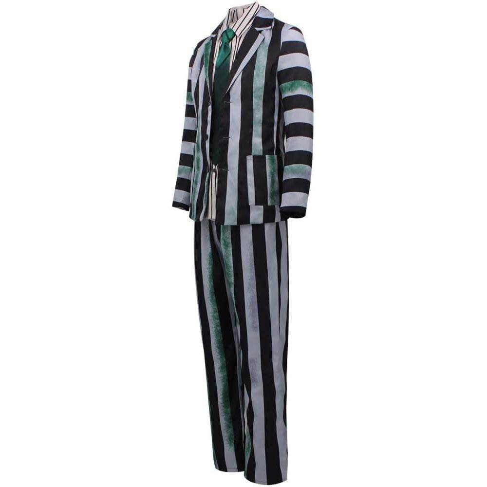 Beetlejuice 2 Michael Keaton Costume for men Party Halloween Suit - zzcosplay
