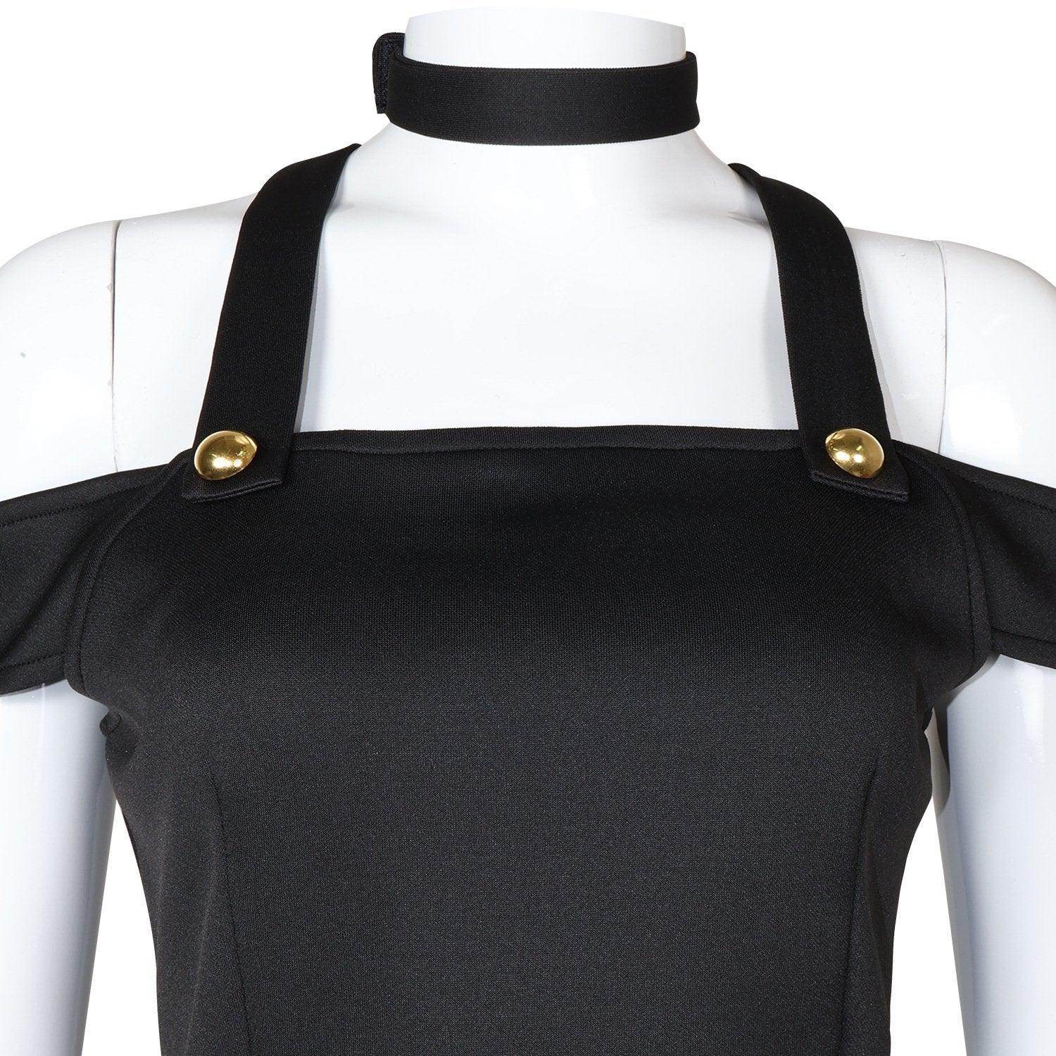 Black White Hazbin Hotel Adult Cosplay Costume Outfits Halloween Carnival Suit - zzcosplay