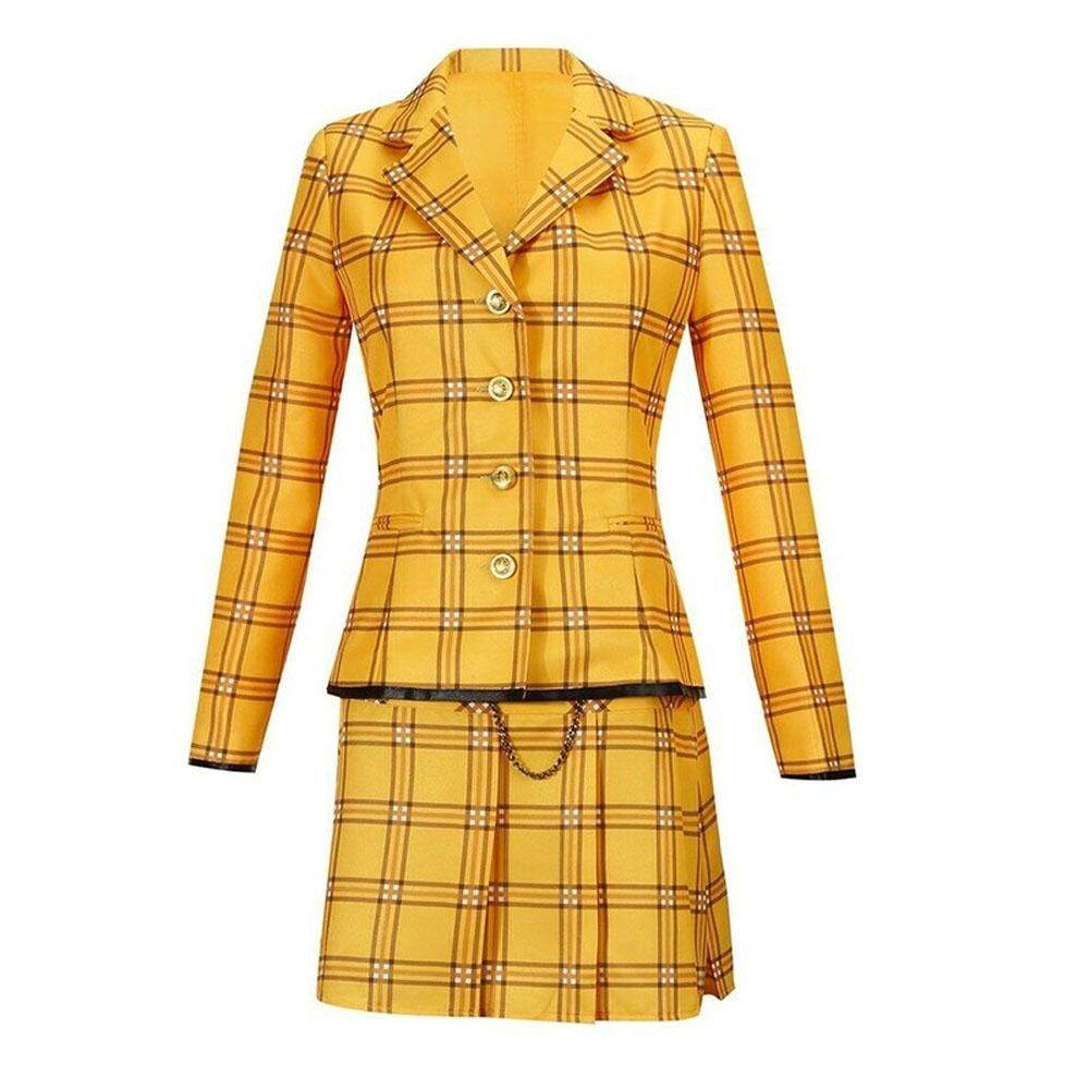 Clueless Winona Laura Horowitz Suit Adult Cosplay Costume Party Halloween Carnival - zzcosplay