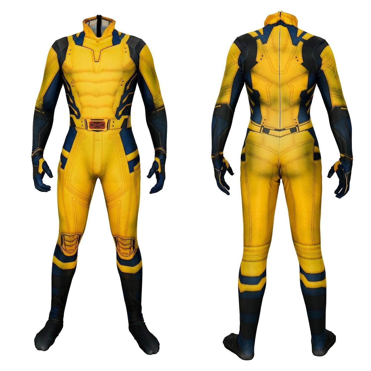 Deadpool 3 Wolverine Logan James Howlett Cosplay Jumpsuit Costume for Adults & Kids - zzcosplay