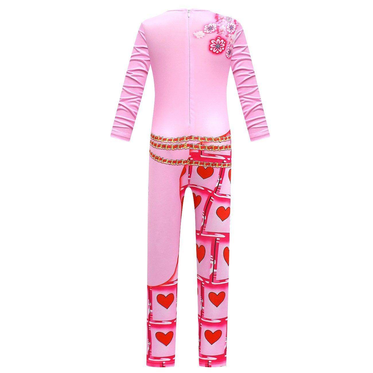 Descendants 3 Queen of Hearts Kigurumi Cosplay Costume Jumpsuit for Halloween - zzcosplay