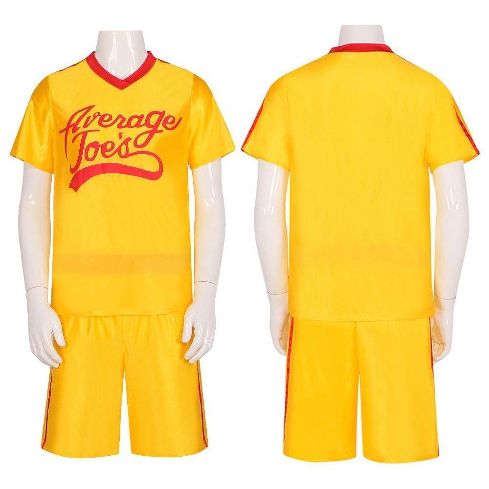 DodgeBall Average Joes Costume Fancy Dress Outfits Halloween Carnival Suit - zzcosplay