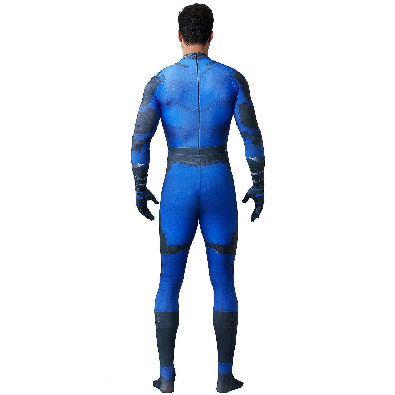 Fantastic Four Mr. Fantastic Reed Richards Cosplay Zentai Costume Suit for Adults and Kids - zzcosplay