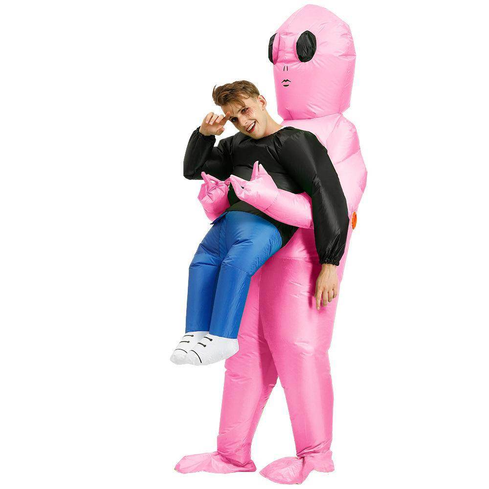Funny inflatable Alien costume Halloween Party for Adult Kids - zzcosplay