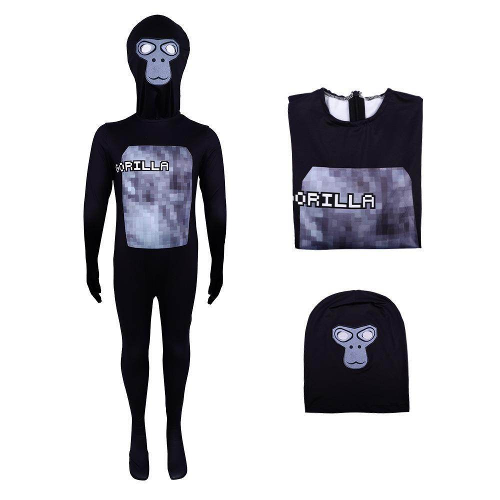 Games Crazy Lava Kaiju Gorilla Tap Cosplay Costumes for Kids - zzcosplay