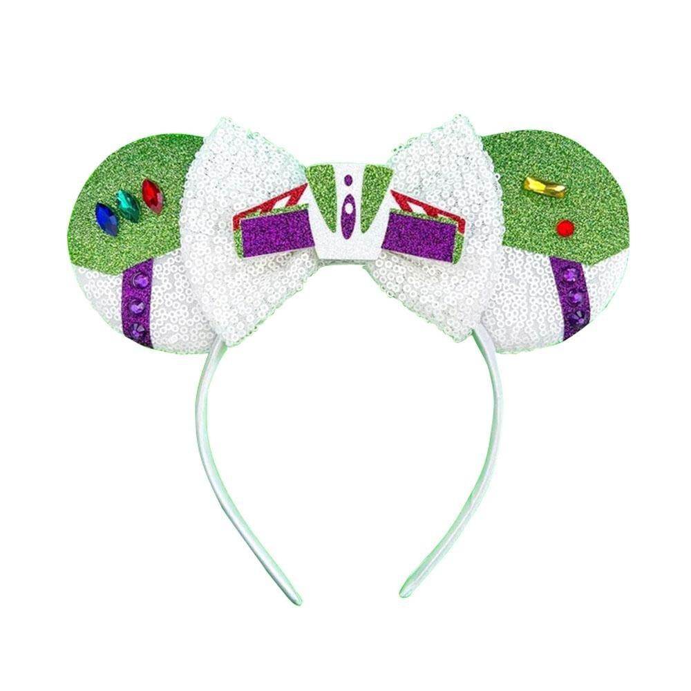 Girls' Buzz Lightyear Princess Dress Beaded Patchwork Party Gown - zzcosplay