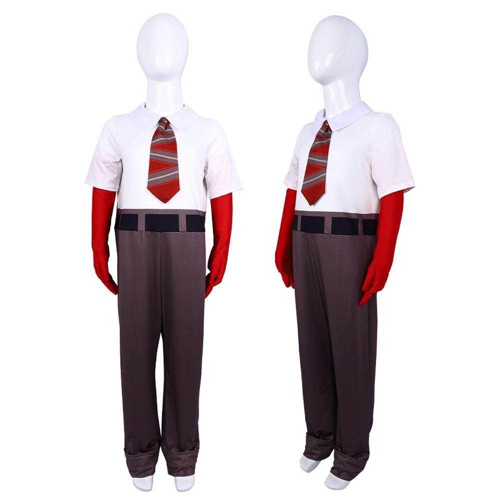 Inside Out 2 Anger Costume Halloween Stage Performance Outfit for Kids and Adults - zzcosplay