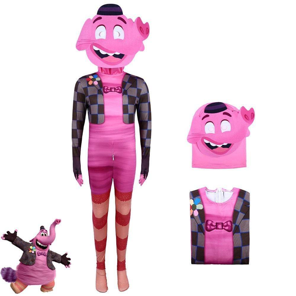 Inside Out 2 Bing Bong Costume Halloween Stage Performance Outfit for Kids and Adults - zzcosplay