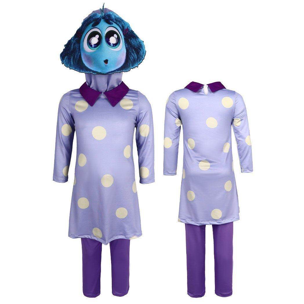 Inside Out 2 Envy Costume Halloween Stage Performance Outfit for Kids and Adults - zzcosplay