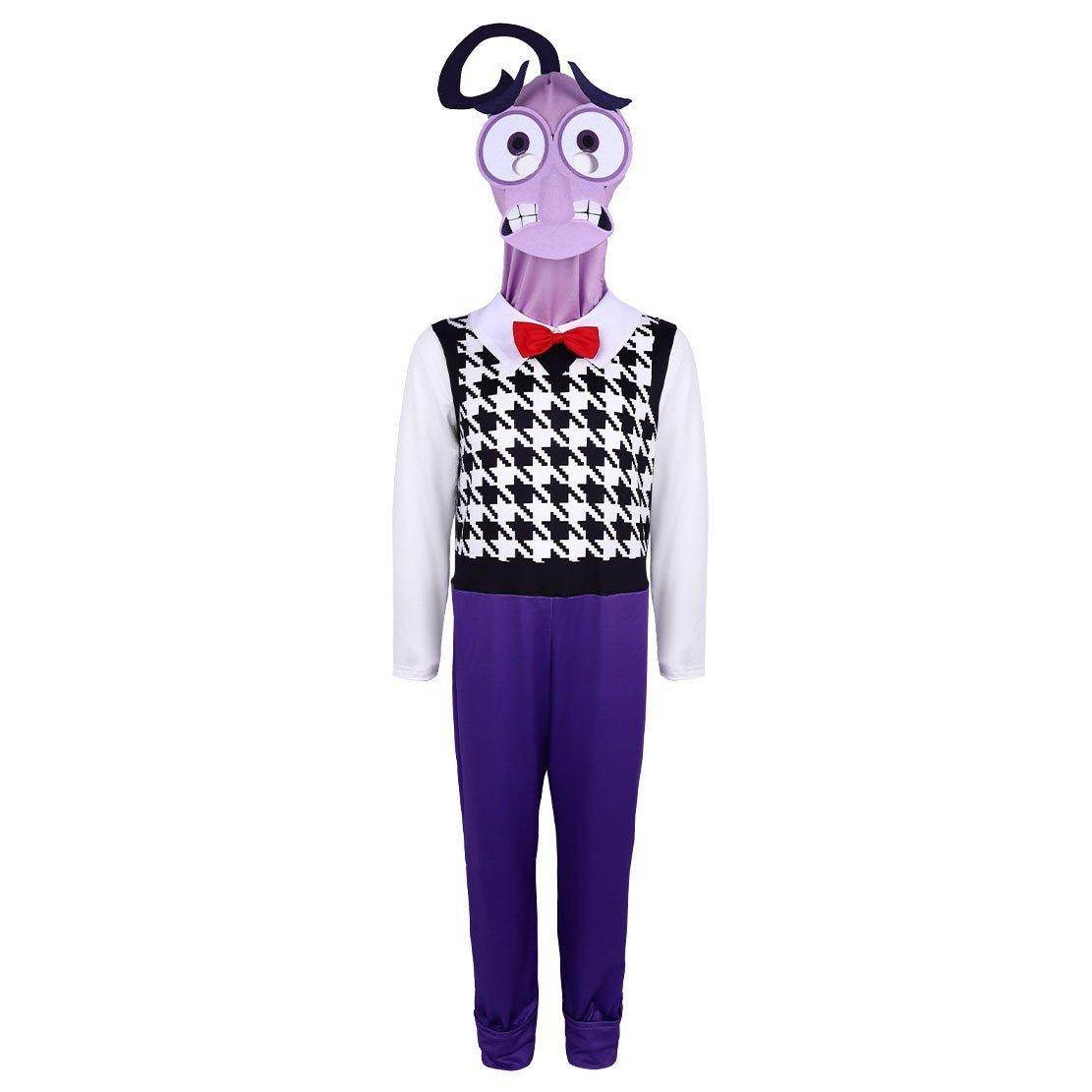 Inside Out 2 Fear Costume Halloween Stage Performance Outfit for Kids and Adults - zzcosplay
