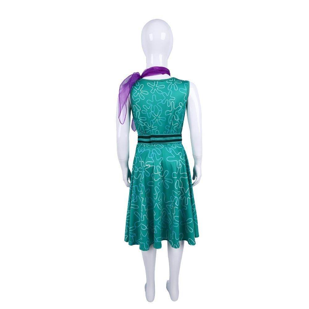 Inside Out 2 Joy Anger Fear Sadness Disgust cosplay costumes dress for the Halloween stage show - zzcosplay