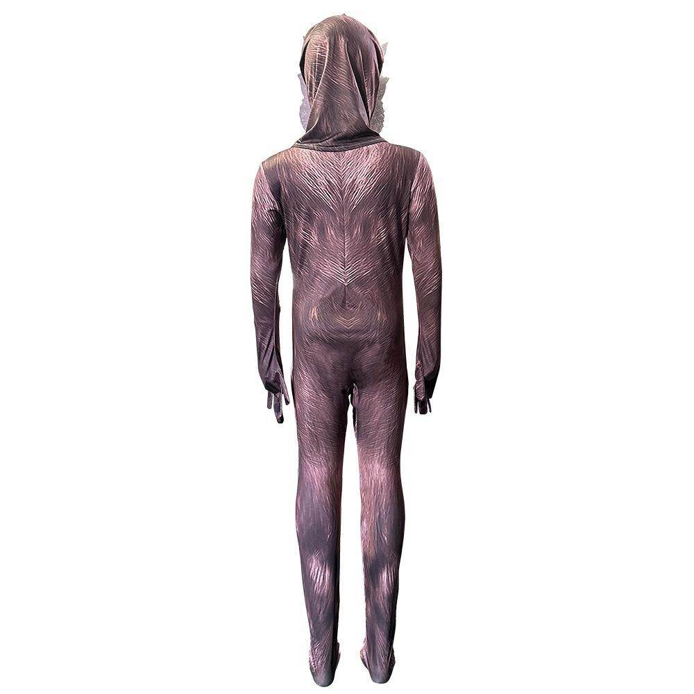 into the woods 1987 wolf costume Animal Jumpsuit Halloween - zzcosplay