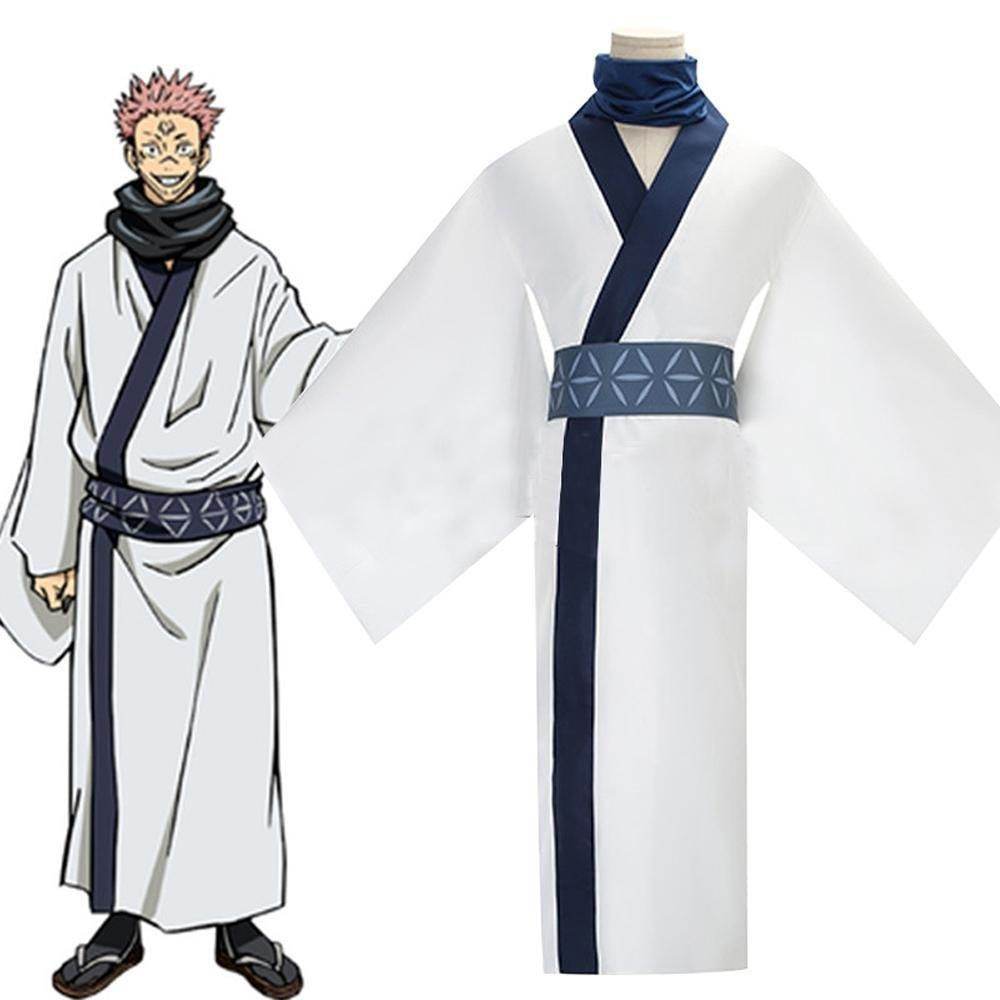 Jujutsu Kaisen Ryomen Sukuna kimono Costume Party Carnival Cosplay Full Set - zzcosplay
