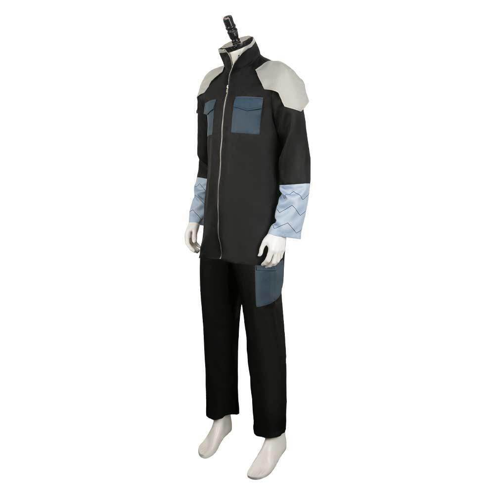 Kaiju No. 8 Soshiro Hoshina Black Team Uniform Cosplay Costume Male Role Play Outfit - zzcosplay