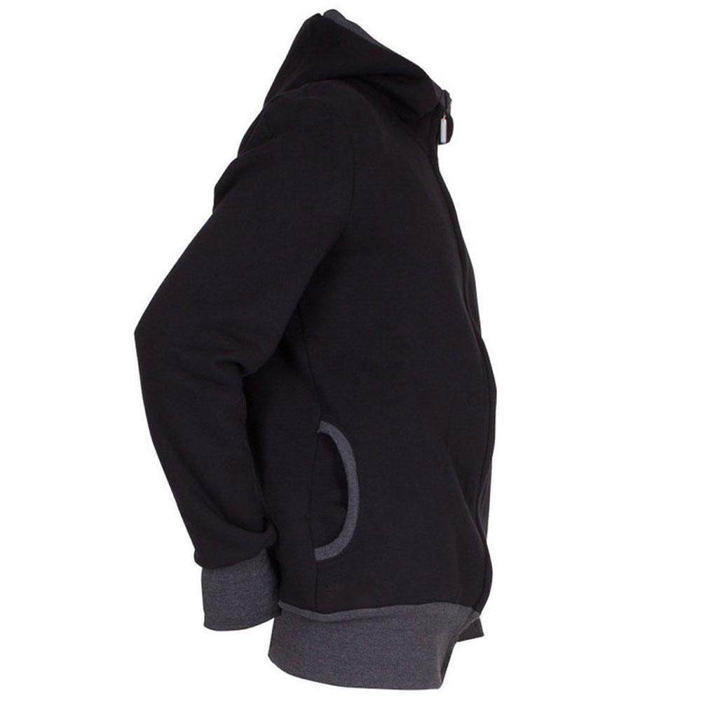 Kangaroo Men Dad Baby Carrier Coat Hoodie Jacket Hooded Sweater - zzcosplay