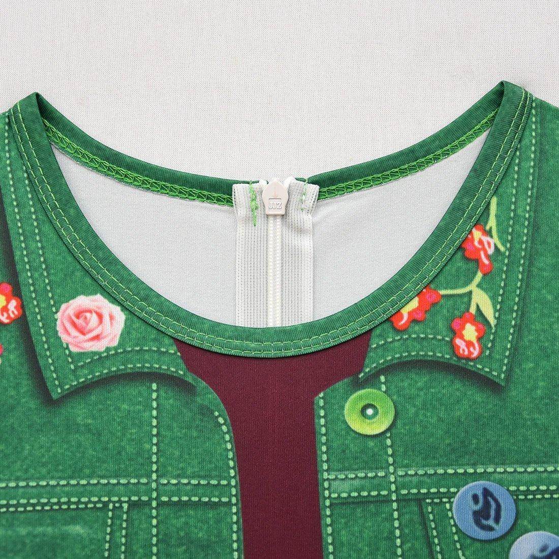 kids College Zombies Cosplay Zentai Suit Costume Children Jumpsuit Bodysuit Outfits - zzcosplay