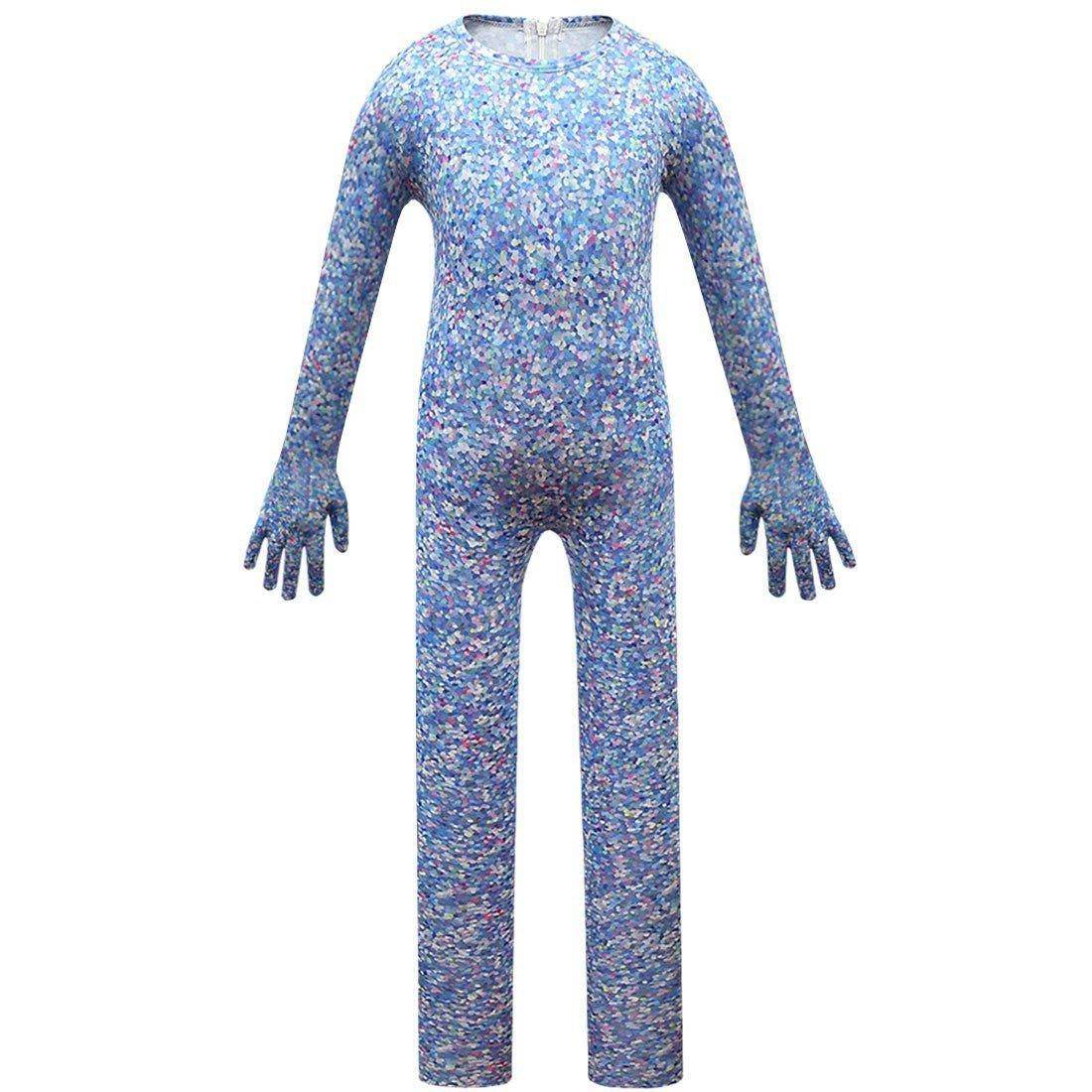 Kids Trolls 2 World Tour Tiny Diamond Costume Cosplay Zentai Child Jumpsuit Halloween - zzcosplay