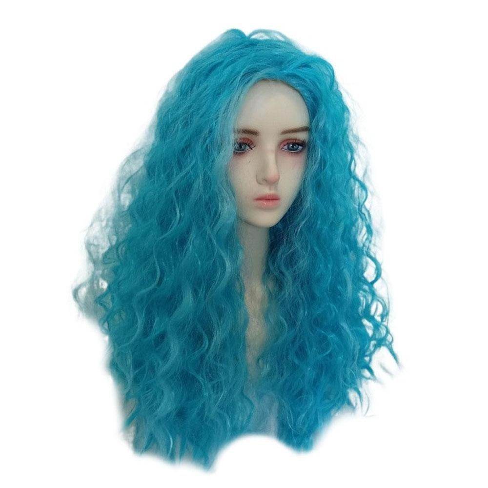 Kids' Uliana Costume Blue and Red Wig - Descendants 4: The Rise of Red - zzcosplay