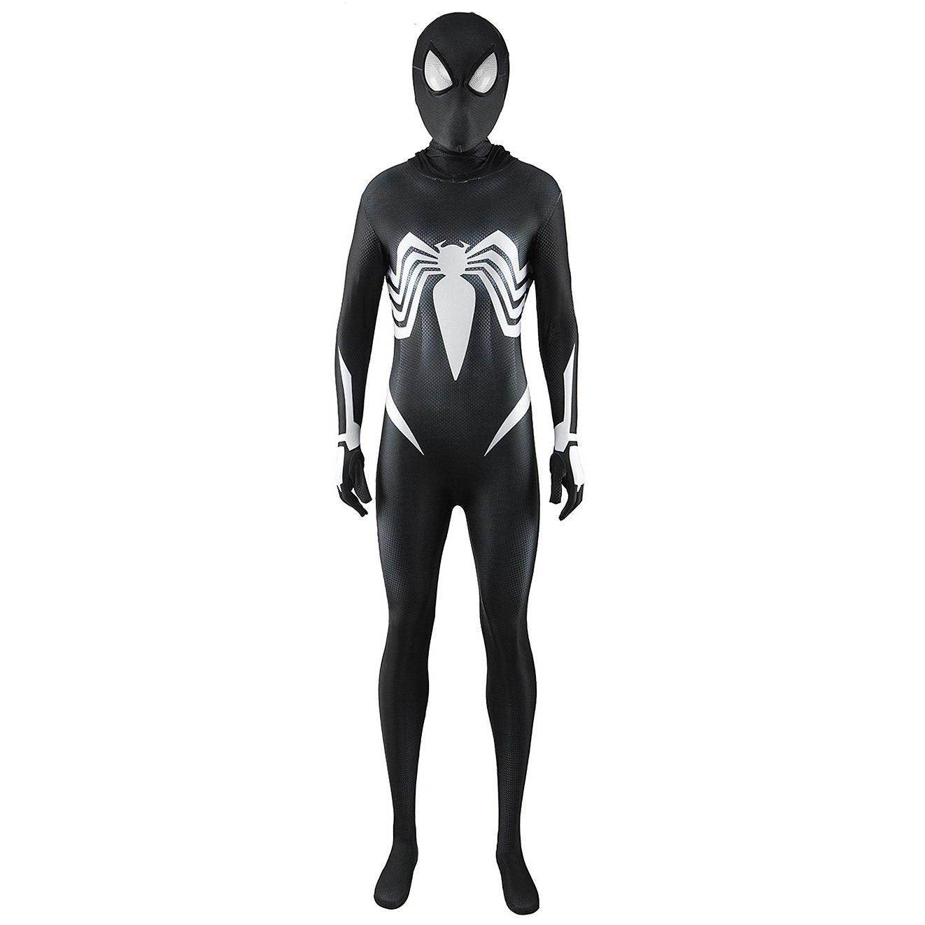 Lady Female Venom Symbiote Cosplay Costume Spider Man Halloween For Adult Kids - zzcosplay