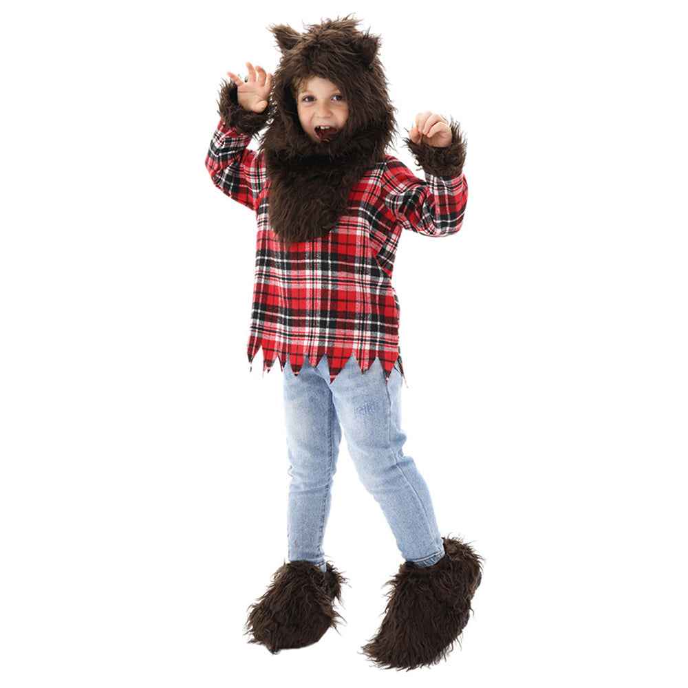 zzcosplay Little Red Riding Hood and Big Bad Wolf Costumes for Kids