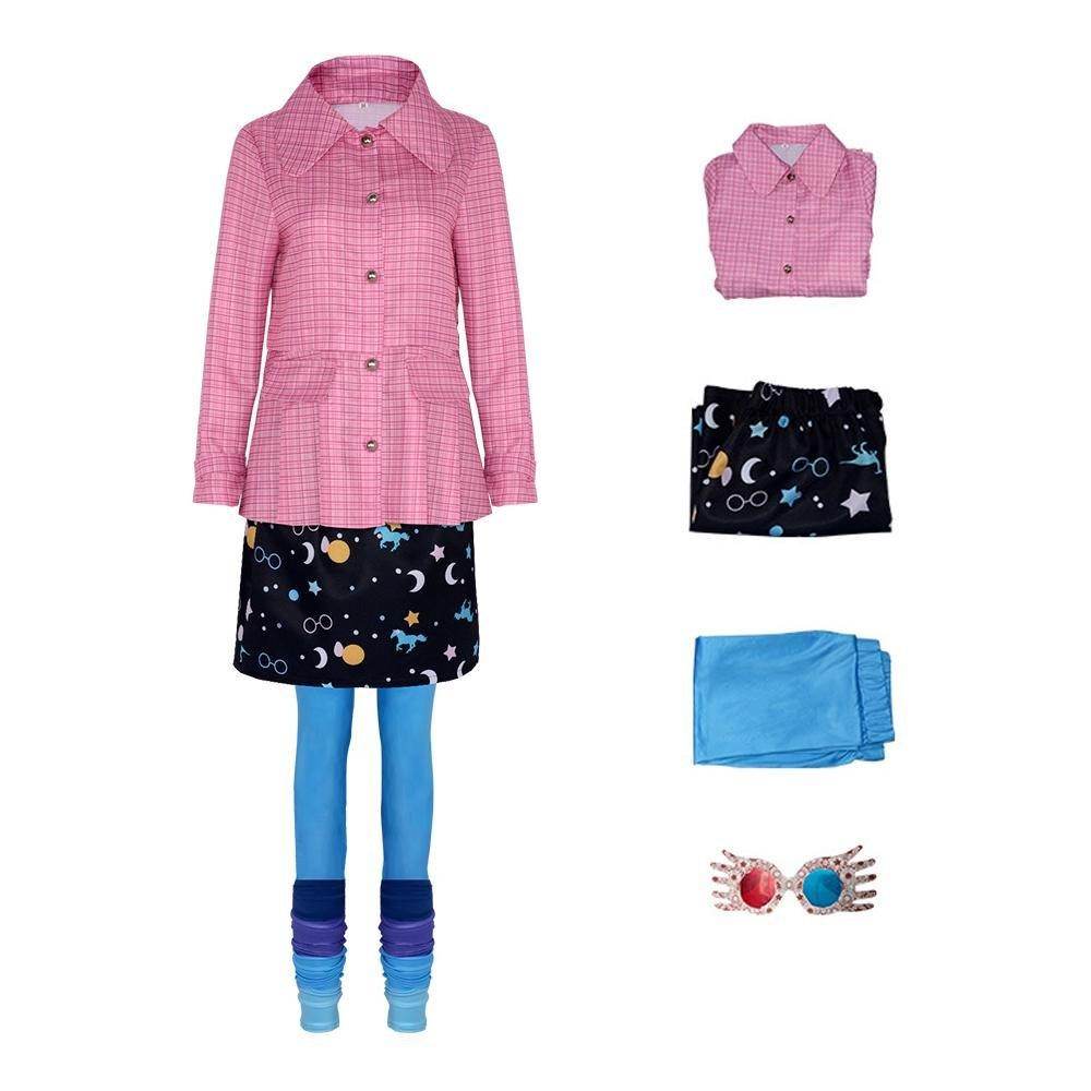 Luna Lovegood Party Adult Cosplay Costume Halloween Carnival Suit - zzcosplay