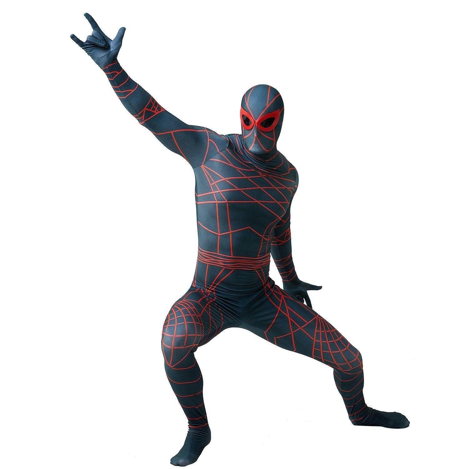 Madame Web Ezekiel Spider-Man Awakening Tight Jumpsuit Costume - zzcosplay