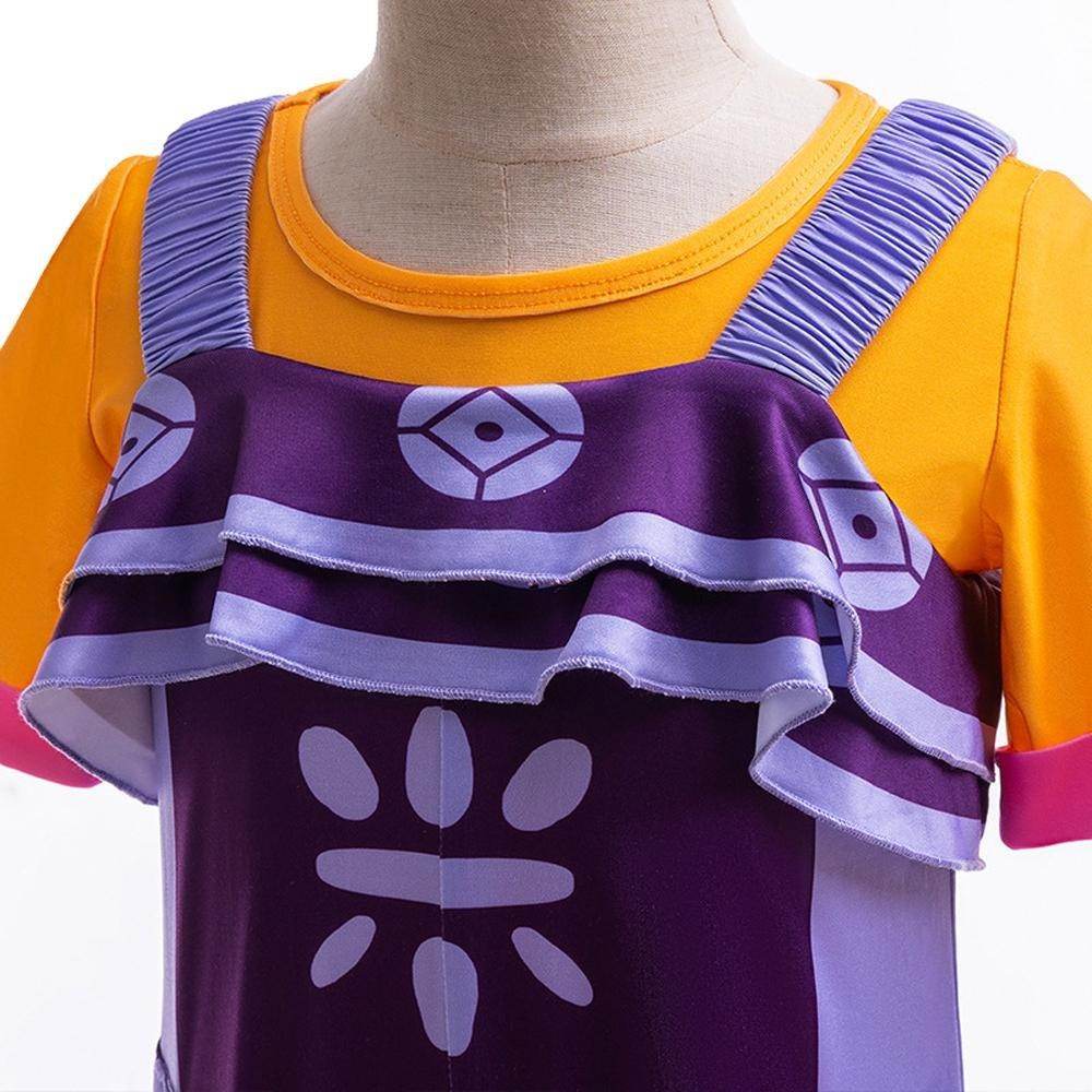 Movie iwaju Princess Cosplay Costumes Halloween Fancy Jumpsuit - zzcosplay