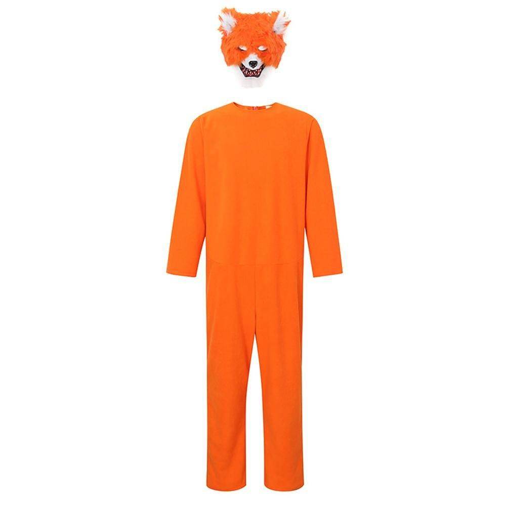Mr. Sly Fox Animal Adult Jumpsuit Cosplay Costume Carnival - zzcosplay
