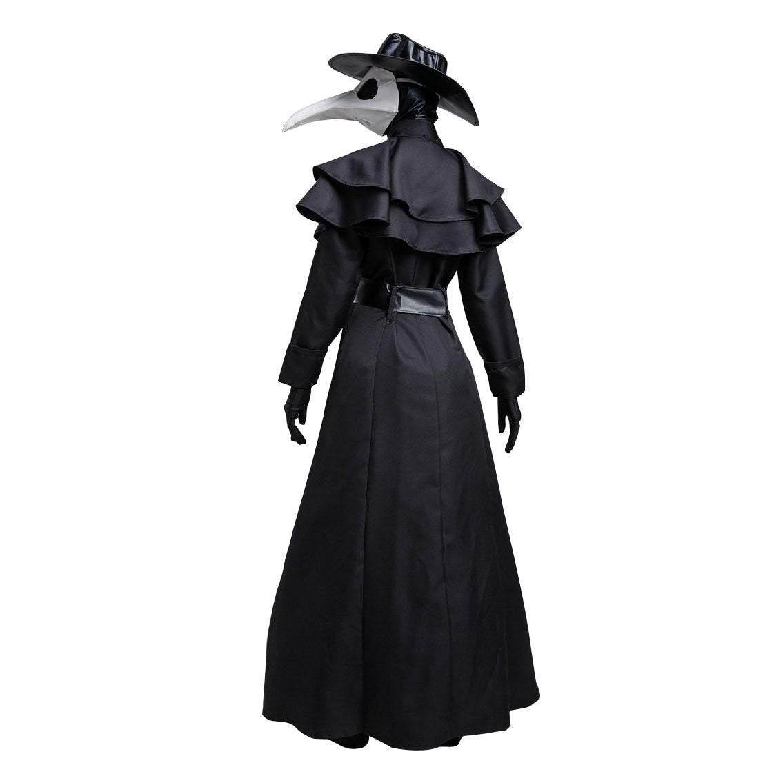 New costume plague doctor birdman long-mouth Halloween cosplay costume - zzcosplay