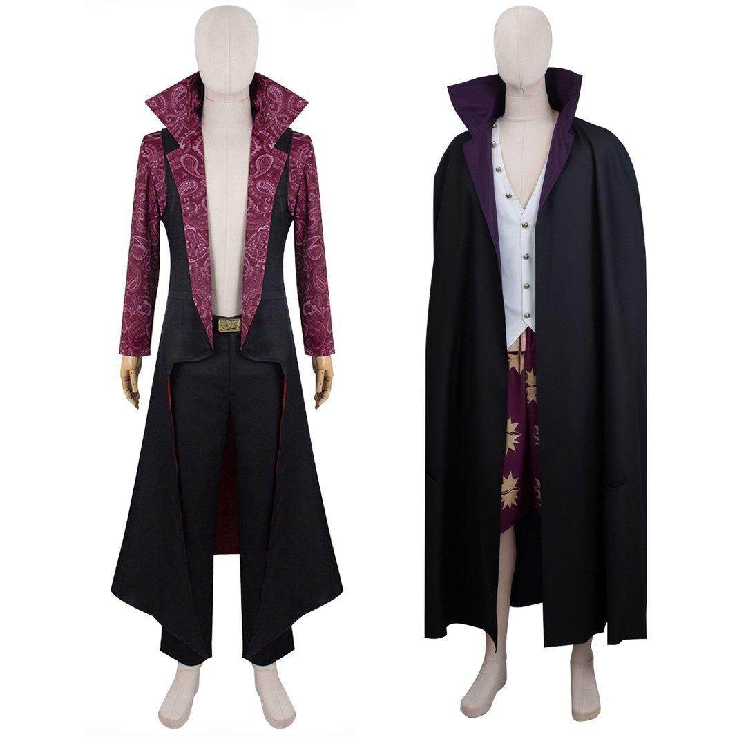One piece Dracule Mihawk Costume anime cosplay - zzcosplay