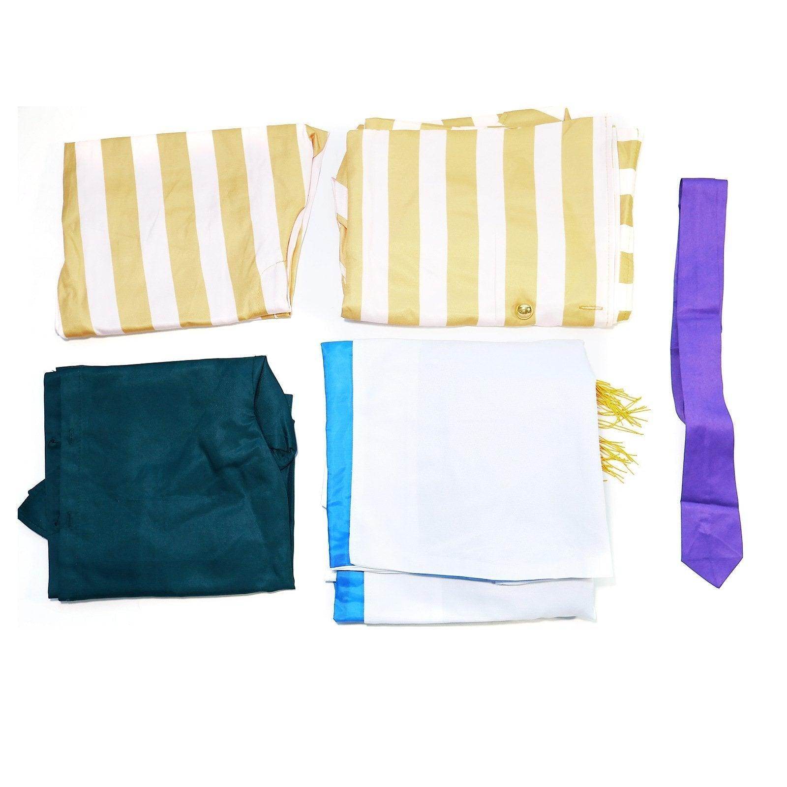 One Piece Wano Country Kizaru Costume Party Carnival Cosplay Full Set - zzcosplay