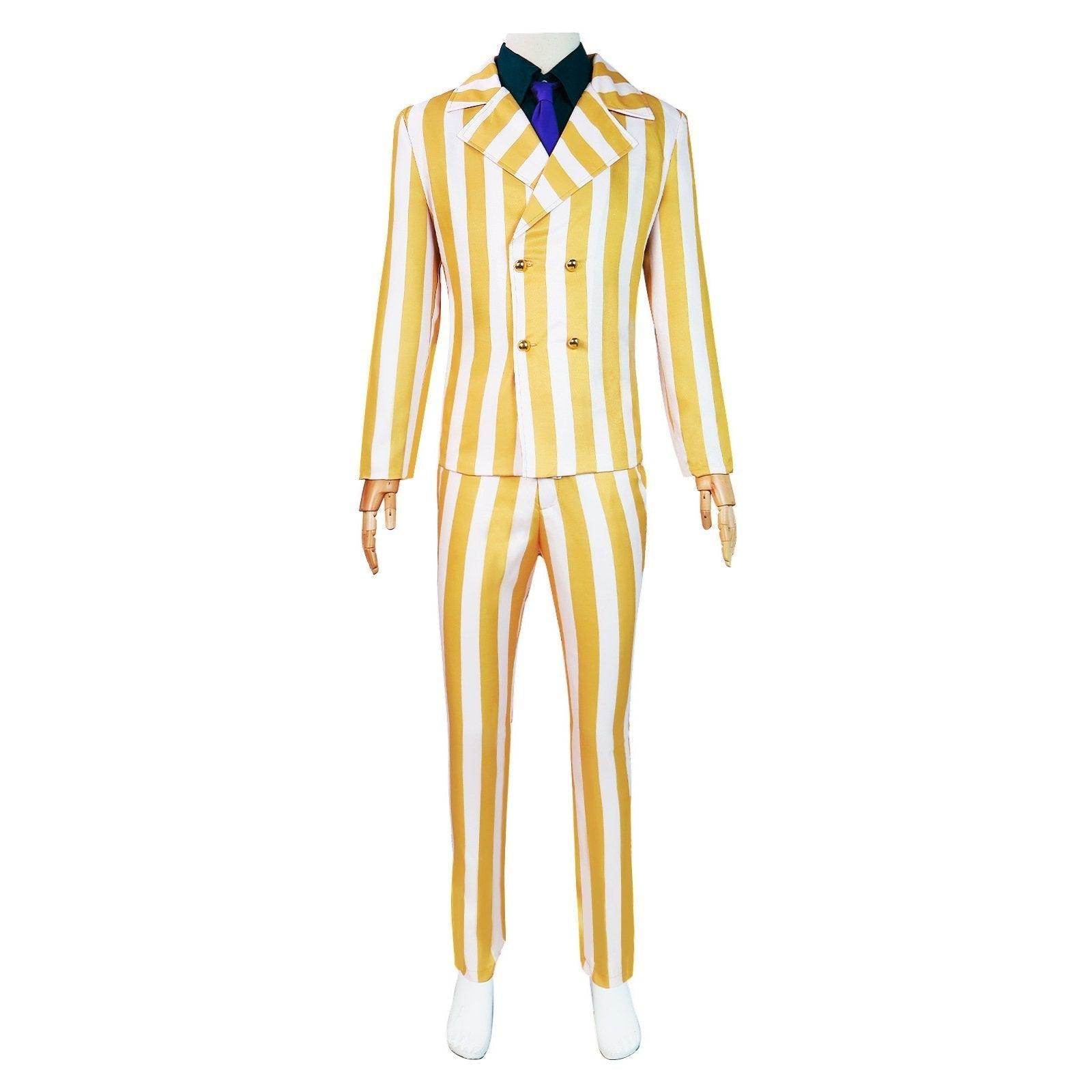 One Piece Wano Country Kizaru Costume Party Carnival Cosplay Full Set - zzcosplay