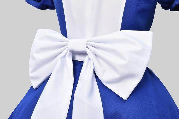 Returns Alice Cosplay Costume Maid Dress Halloween Carnival Blue Outfits Dresses For Women - zzcosplay