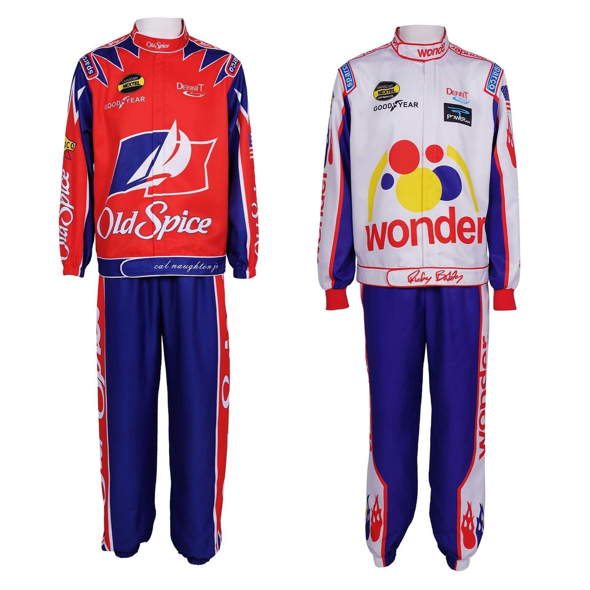 Ricky Bobby Nascar Cosplay Costume Talladega Nights Wonder Bread Racing Apparel - zzcosplay
