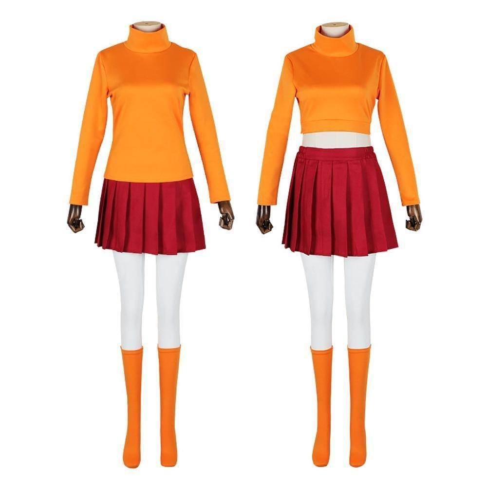 Scoob Scooby-Doo Velma Daphne Costume Cosplay - zzcosplay