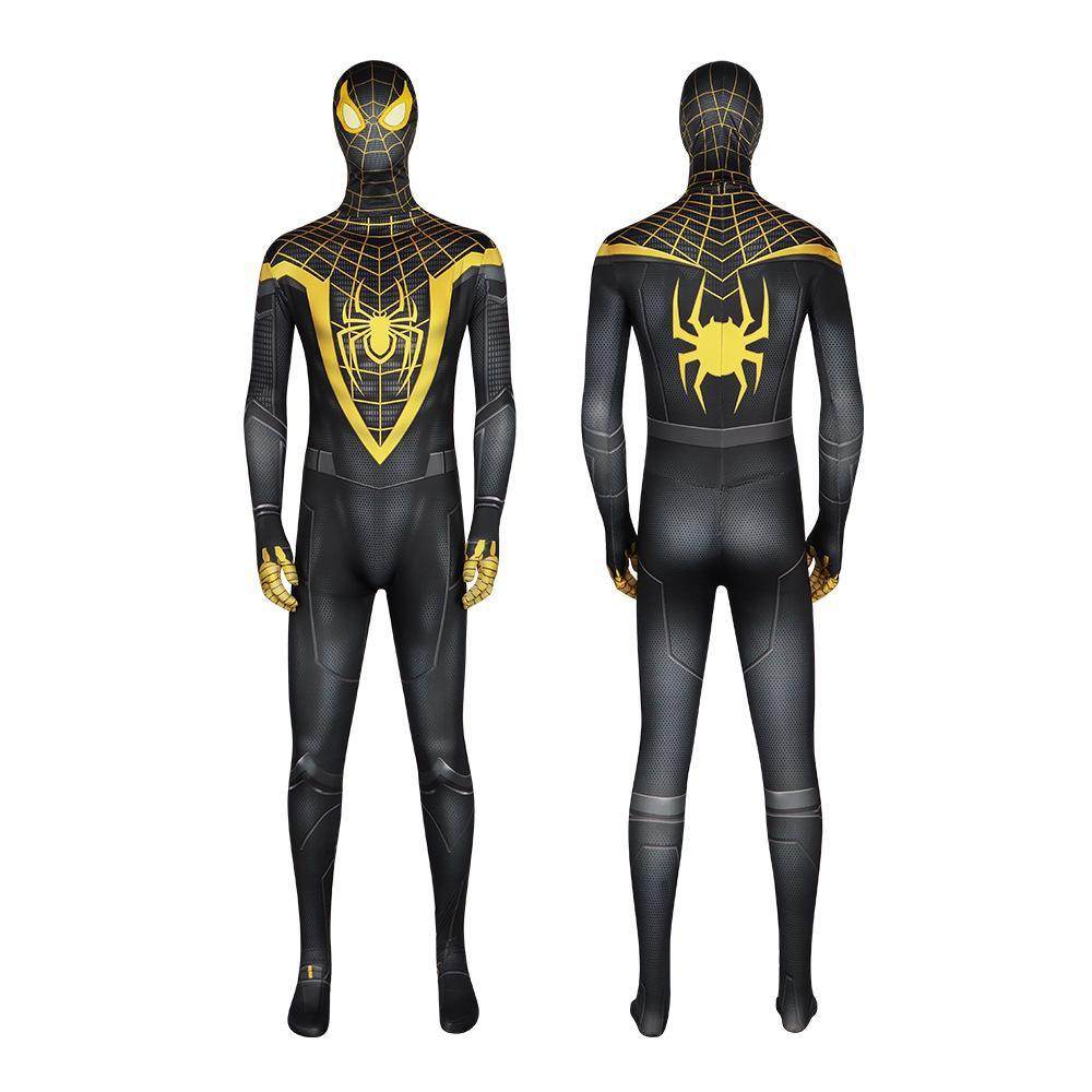 Spider-Man 2099 PS5 Comics Miles Morales Jumpsuit Halloween Cosplay Costume Bodysuit - zzcosplay